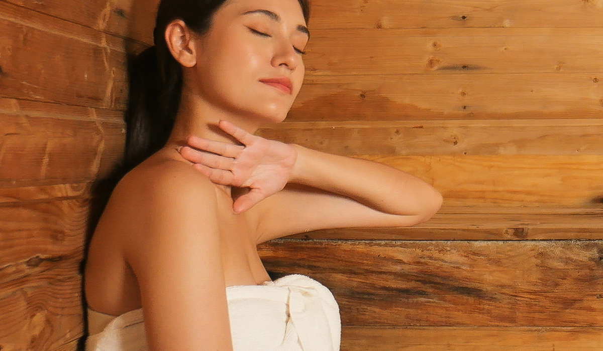 Sauna Stretches That Fix Neck Pain