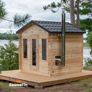 outdoor cabin sauna